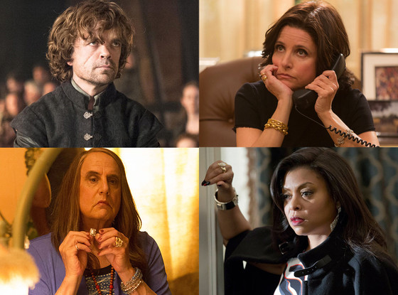 Julia Louis-Dreyfus, Taraji P. Henson, Peter Dinklage, Jeffrey Tambor Julia Louis-Dreyfus, Taraji P. Henson, Peter Dinklage, Jeffrey Tambor